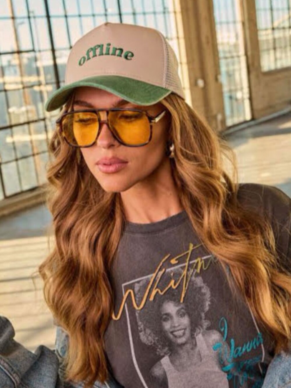 Offline Mode Color Block Trucker Hat | Vici